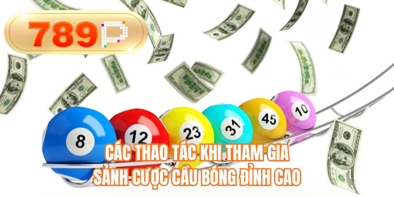 Các thao tác khi tham gia sảnh cược cầu bóng đỉnh cao